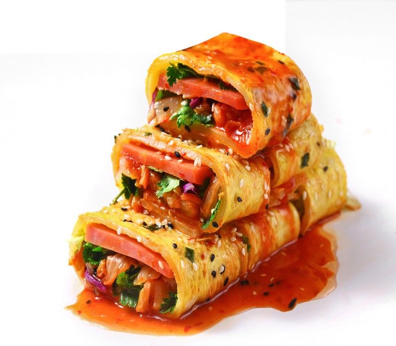 國民小吃“烤冷面”，每天吃都不膩~